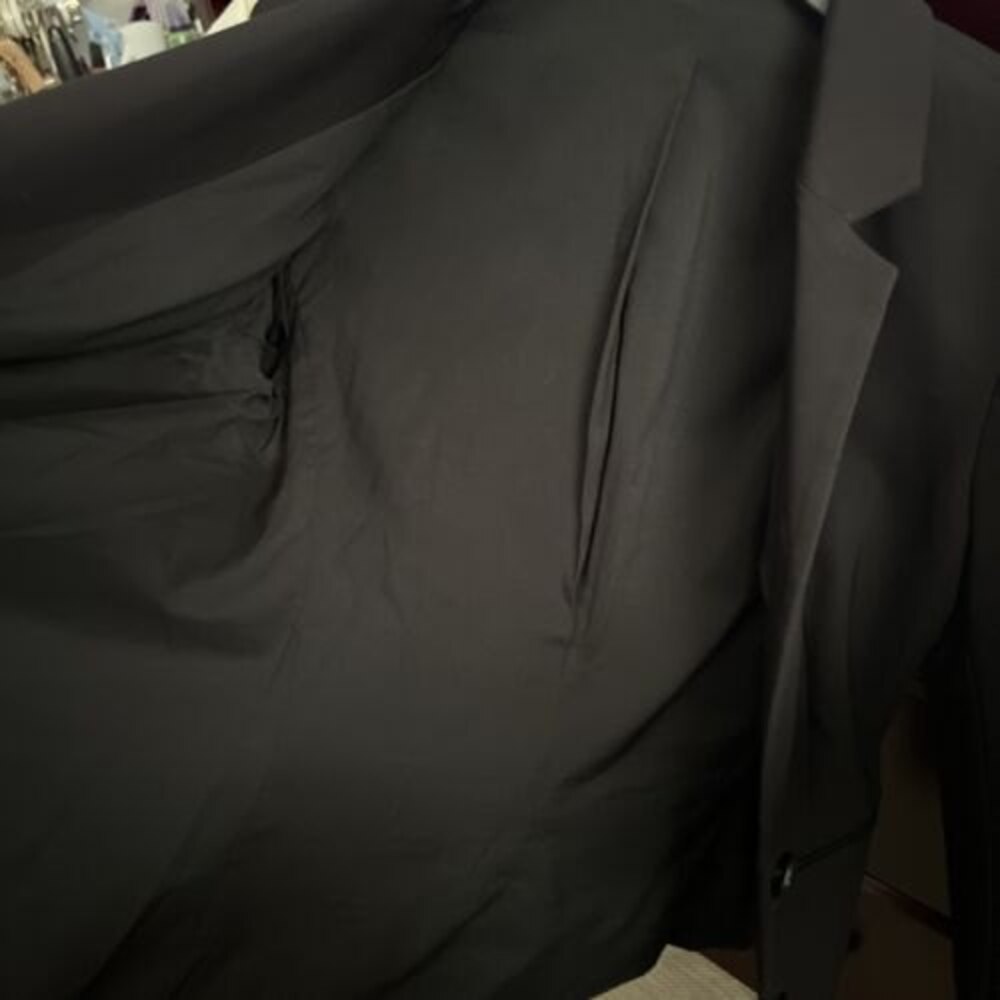 Express Black Single Breasted 2 Button Women's Ca… - image 7